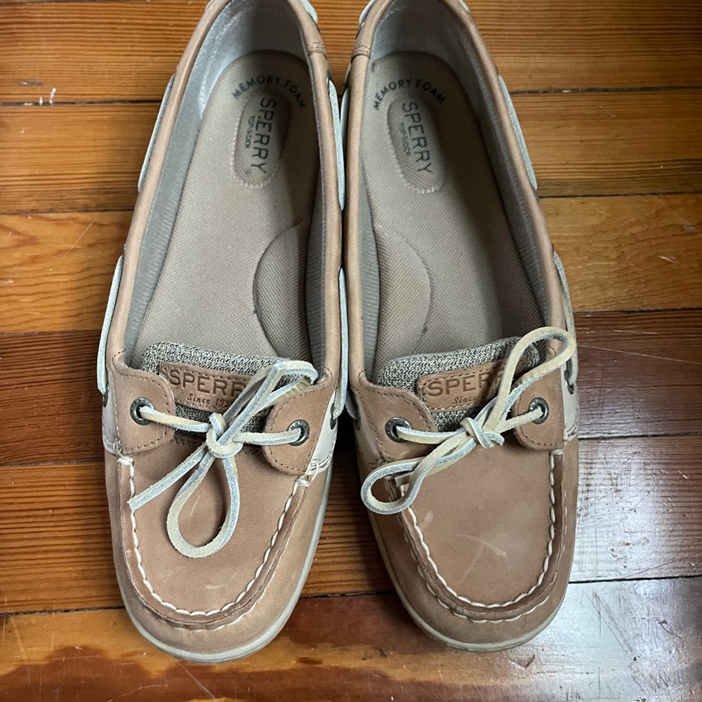 Sperry Women's Angelfish Leather Boat Shoes